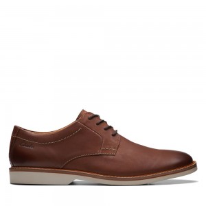 Clarks Atticus LT δαντελα επισημα παπουτσια ανδρικα σκούρο καφε | GR981425