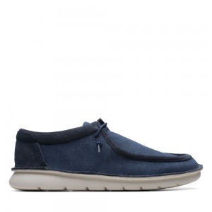 Clarks Colehill Easy παπουτσια casual ανδρικα σκουρο μπλε | GR679342