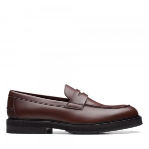 Clarks Craft North Lo Loafers ανδρικα καφε | GR701829