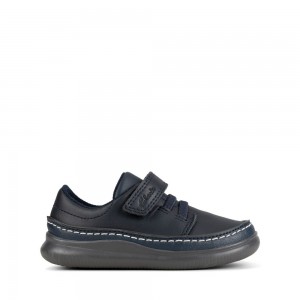 Clarks Crest Aero Toddler Παπουτσια για αγορια σκουρο μπλε | GR480175