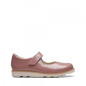 Clarks Crown Jane Παπουτσια για κοριτσια ροζ | GR289075