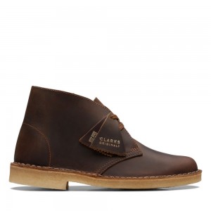 Clarks Desert Boot Μποτακια γυναικεια σκούρο καφε | GR945376