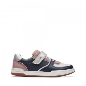 Clarks Fawn Craft Παπουτσια για κοριτσια Pink/Navy | GR870945