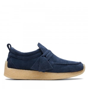 Clarks Maycliffe Αθλητικα Παπουτσια ανδρικα σκούρο μπλε | GR364592