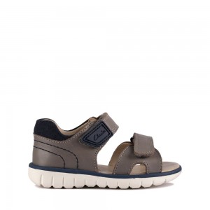 Clarks Roam Surf Toddler Σανδαλια για κοριτσια γκρι | GR831640