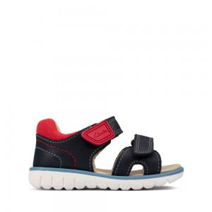 Clarks Roam Surf Toddler Σανδαλια για αγορια σκουρο μπλε | GR824639