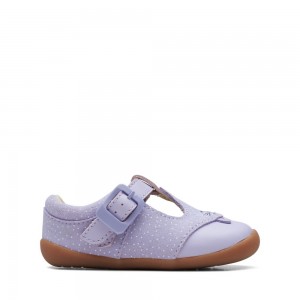 Clarks Roamer Cub Toddler Παπουτσια για κοριτσια μωβ | GR487516