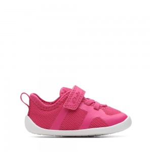 Clarks Roamer Flux Toddler Παπουτσια για κοριτσια ροζ | GR104367