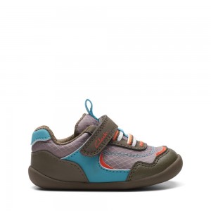 Clarks Roamer Sport Toddler Παπουτσια για κοριτσια Χακί | GR329145