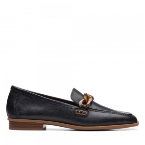 Clarks Sarafyna Iris Loafers γυναικεια μαυρα | GR682140