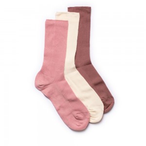 Clarks Socks Multi 3 Pack καλτσεσ γυναικεια ροζ Πολύχρωμο | GR650812