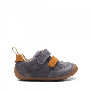 Clarks Tiny Fawn Toddler Παπουτσια για αγορια γκρι | GR120763