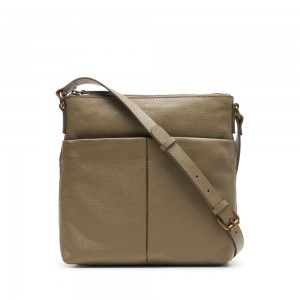 Clarks Topsham Pocket Τσάντες Cross Body γυναικεια Ελιά | GR219086