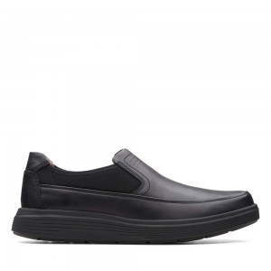 Clarks Un Abode Go Loafers ανδρικα μαυρα | GR675894