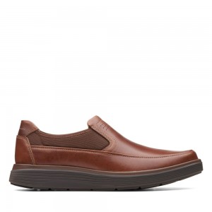 Clarks Un Abode Go Loafers ανδρικα σκούρο καφε | GR479380