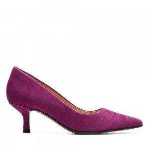 Clarks Violet55 Rae Τακούνια γυναικεια μωβ | GR170985