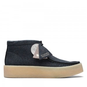 Clarks Wallabee Cup Boot Μποτεσ ανδρικα μαυρα | GR510976