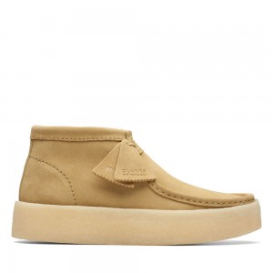 Clarks Wallabee Cup Boot Μποτακια ανδρικα καφε | GR675312