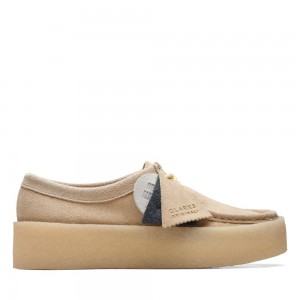 Clarks Wallabee Cup Παπουτσια γυναικεια καφε | GR246179