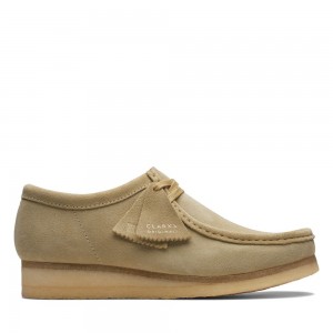 Clarks Wallabee Παπουτσια ανδρικα καφε | GR214675