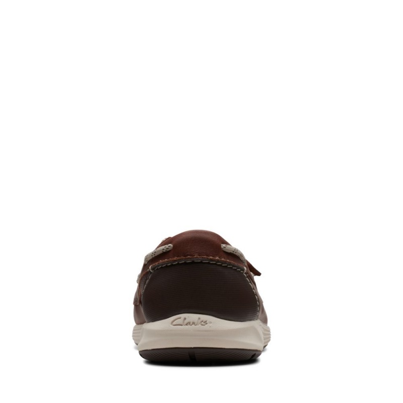 Clarks ATL Sail Go παπουτσια ιστιοπλοιας ανδρικα καφε | GR086739