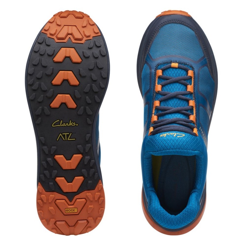 Clarks ATL Trail Lo Αθλητικα Παπουτσια ανδρικα μπλε | GR245780