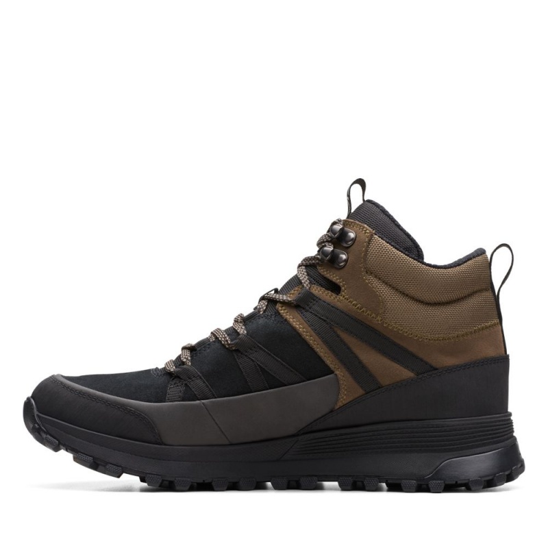 Clarks ATL Trek Rise GORE-TEX Μποτακια ανδρικα μαυρα | GR604273