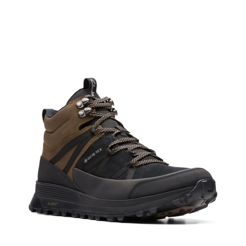 Clarks ATL Trek Rise GORE-TEX Αθλητικα Παπουτσια ανδρικα μαυρα | GR213087