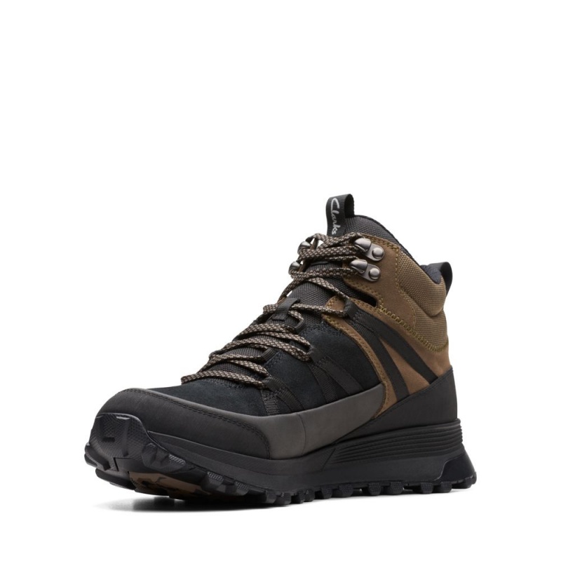 Clarks ATL Trek Rise GORE-TEX Αθλητικα Παπουτσια ανδρικα μαυρα | GR213087