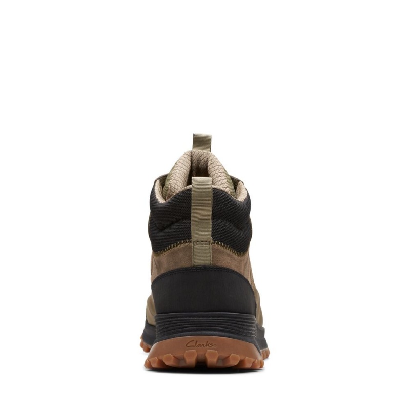 Clarks ATL Trek Rise GORE-TEX Αθλητικα Παπουτσια ανδρικα σκούρο Ελιά | GR623097