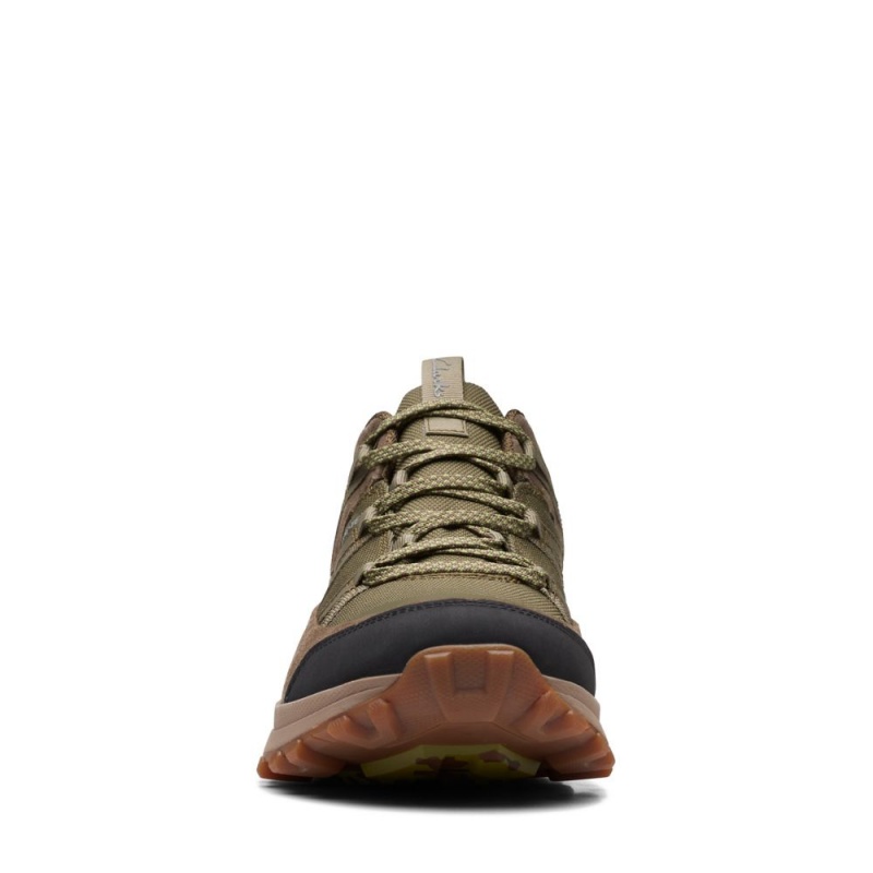 Clarks ATL Trek Run GORE-TEX Αθλητικα Παπουτσια ανδρικα σκούρο Ελιά | GR682051