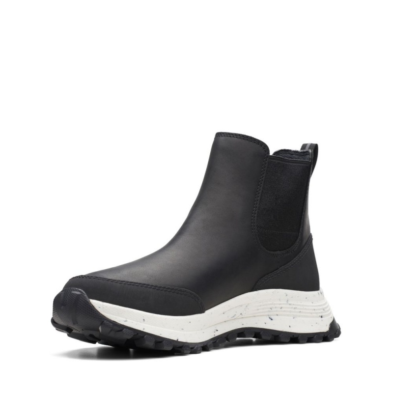 Clarks ATL Trek Up αδιαβροχα Chelsea Boots γυναικεια μαυρα | GR639758