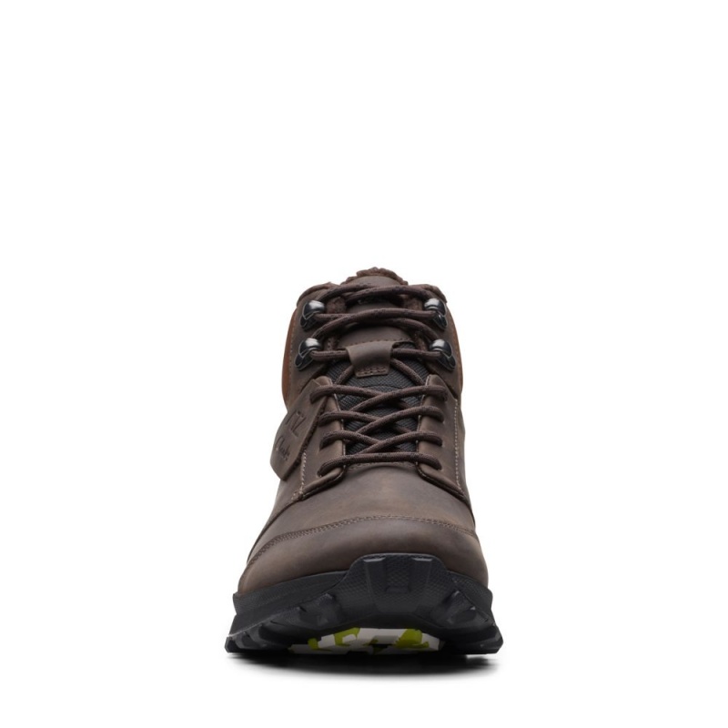 Clarks ATL Trek Up αδιαβροχα Μποτακια ανδρικα καφε | GR801795