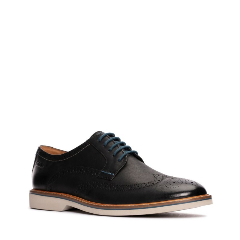 Clarks Atticus LT Limit επισημα παπουτσια ανδρικα μαυρα | GR387462