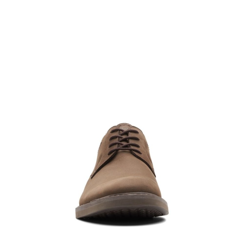 Clarks Atticus LT Lo GTX επισημα παπουτσια ανδρικα σκούρο καφε | GR674251