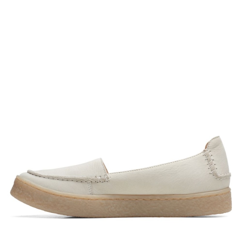 Clarks Barleigh Low Φλατ Παπουτσια γυναικεια ασπρα | GR348521