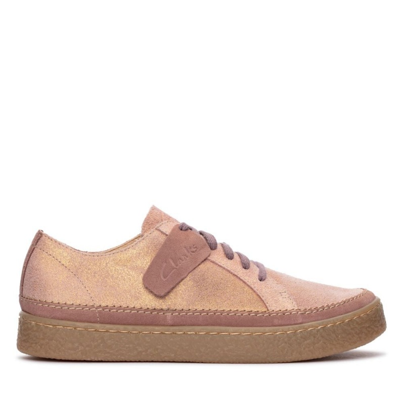 Clarks Barleigh δαντελα Αθλητικα Παπουτσια γυναικεια ροζ | GR827615