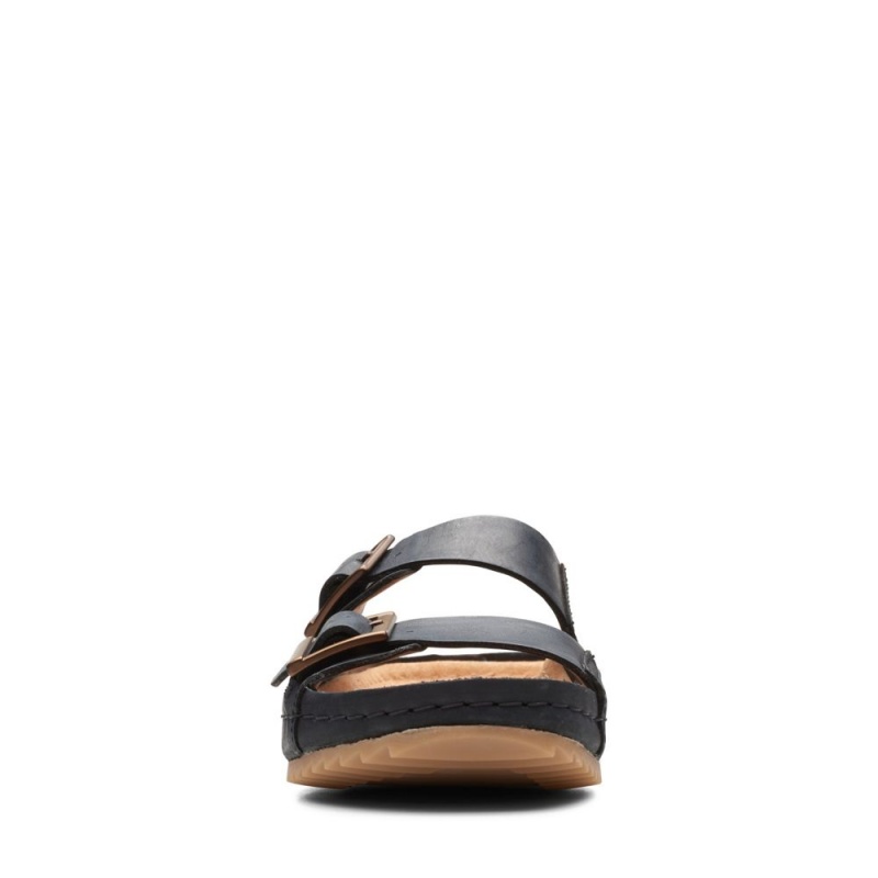 Clarks Brookleigh Sun Σαγιοναρεσ γυναικεια μαυρα | GR562374