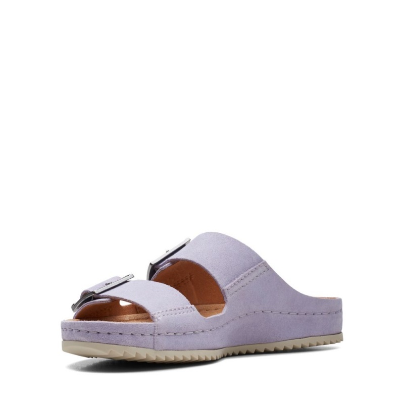 Clarks Brookleigh Sun Σαγιοναρεσ γυναικεια μωβ | GR708469