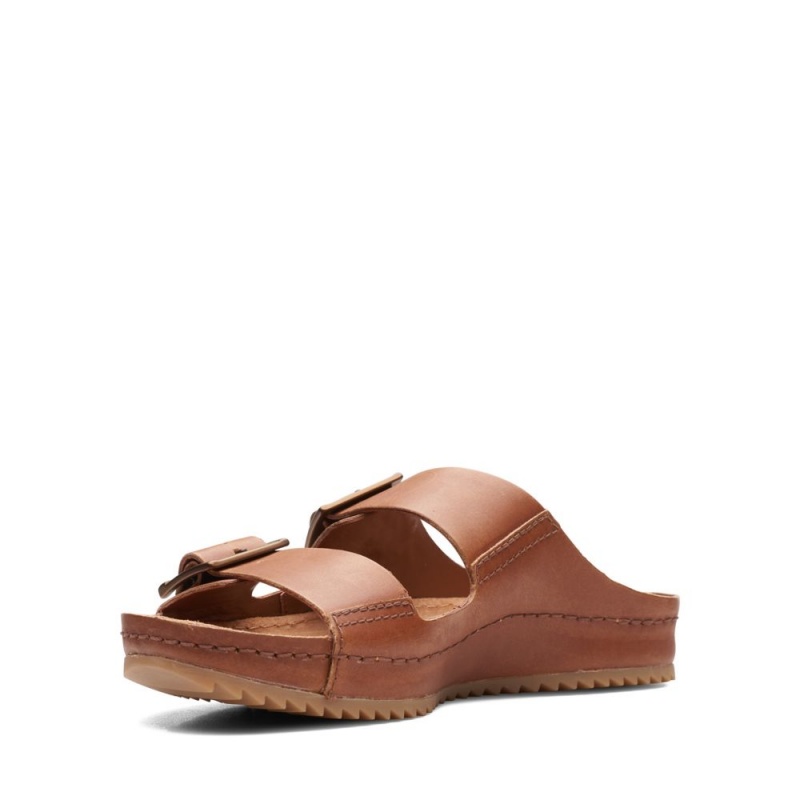 Clarks Brookleigh Sun Σαγιοναρεσ γυναικεια σκούρο καφε | GR932406