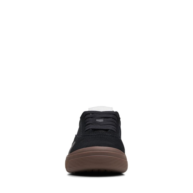 Clarks CICA δαντελα Older Παπουτσια για σχολειο για αγορια μαυρα | GR105728