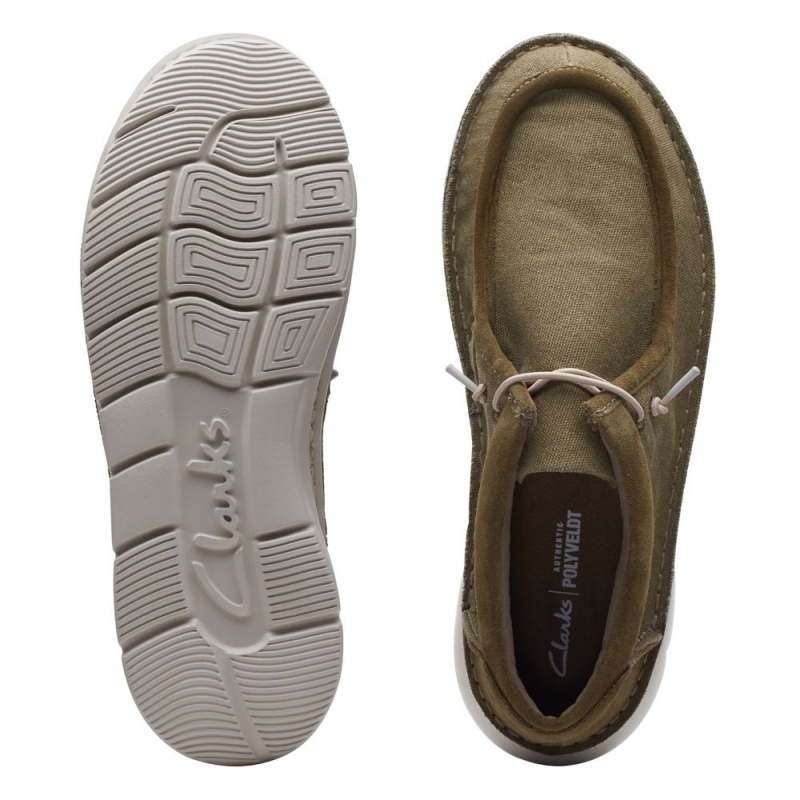 Clarks Colehill Easy παπουτσια casual ανδρικα σκούρο Ελιά | GR987032