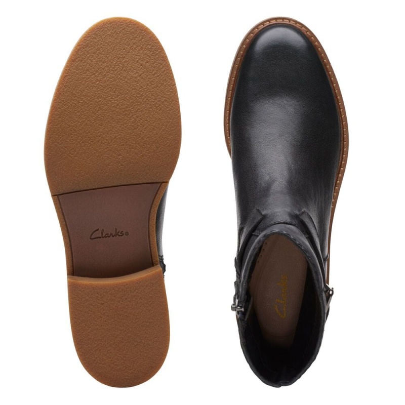 Clarks Cologne Strap Μποτακια γυναικεια μαυρα | GR218560