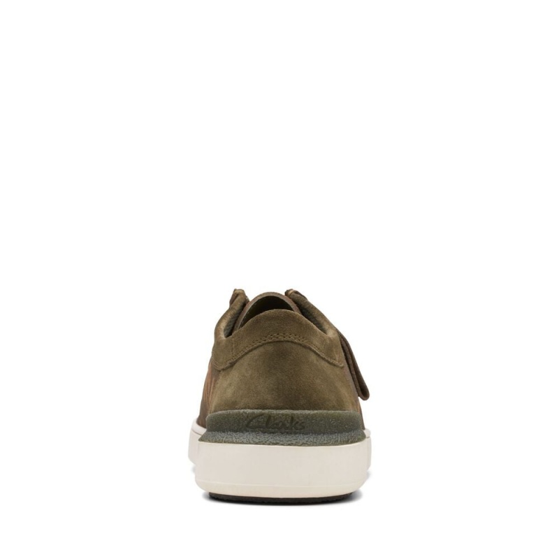 Clarks Court Lite Wally Αθλητικα Παπουτσια ανδρικα Ελιά | GR458321