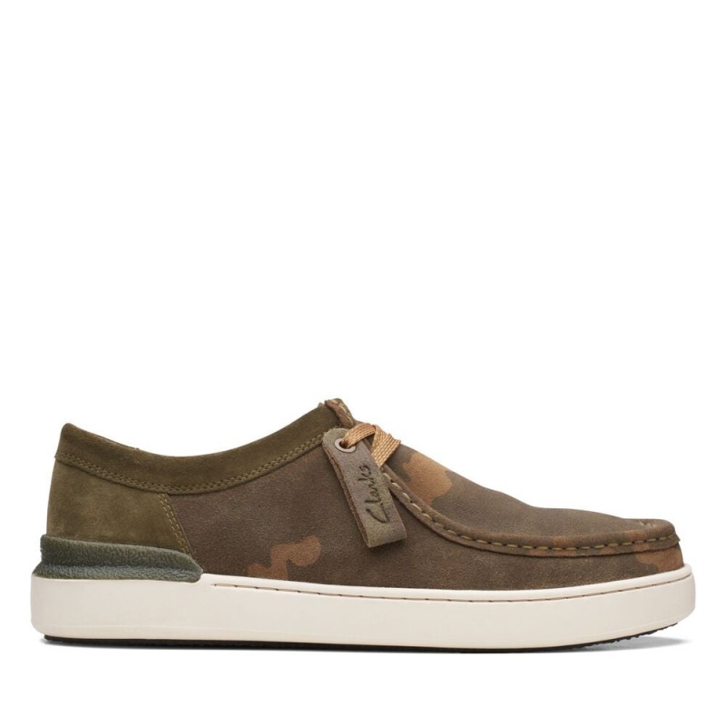 Clarks Court Lite Wally Αθλητικα Παπουτσια ανδρικα Ελιά | GR458321