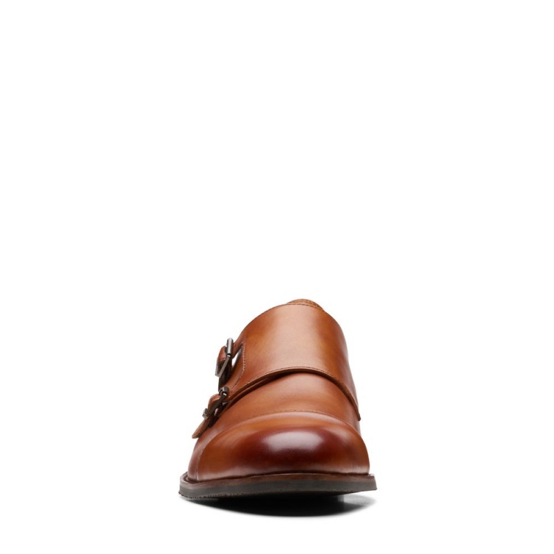 Clarks Craft Arlo Monk επισημα παπουτσια ανδρικα καφε | GR029538