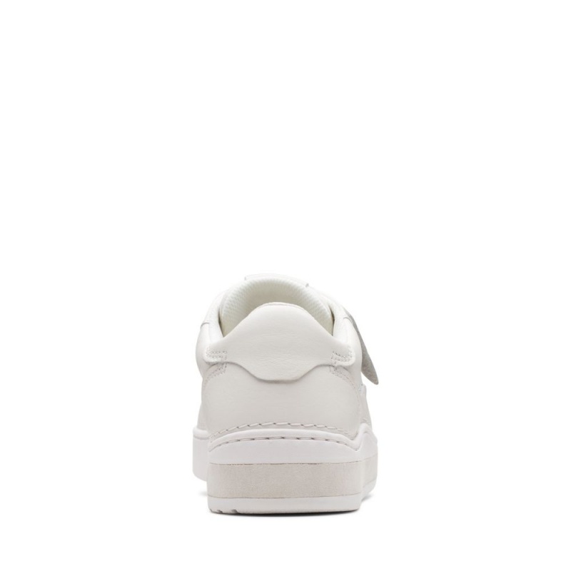 Clarks Craft Court δαντελα Αθλητικα Παπουτσια ανδρικα White/White | GR582730