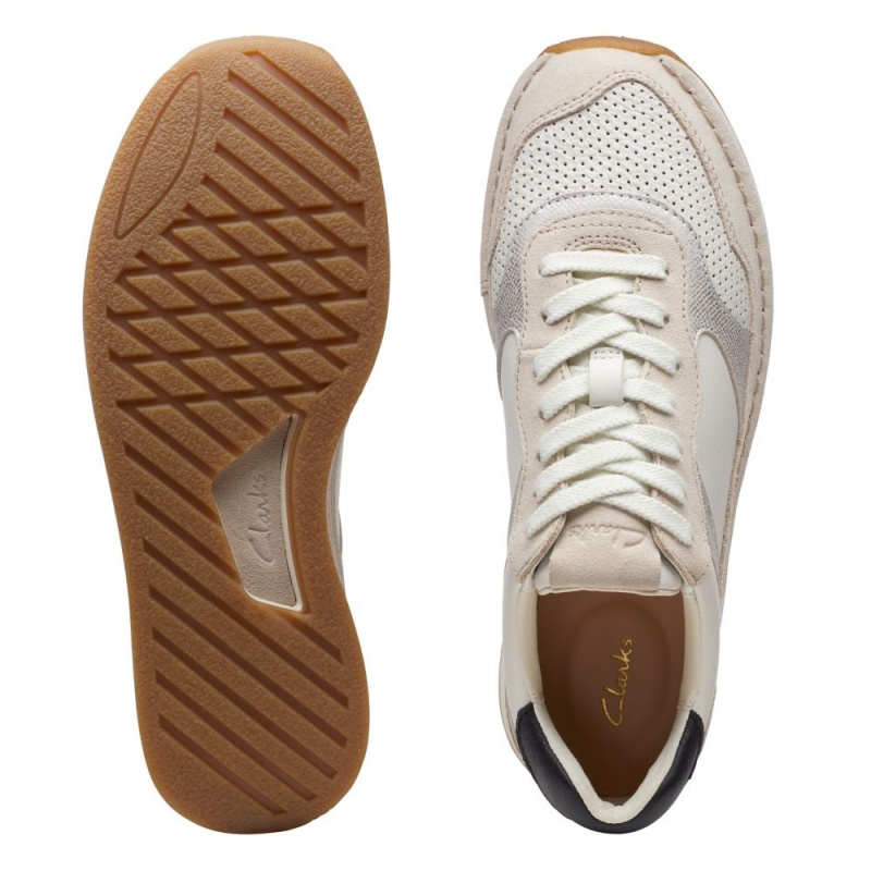 Clarks Craft Run Tor Αθλητικα Παπουτσια γυναικεια ασπρα Πολύχρωμο | GR759832