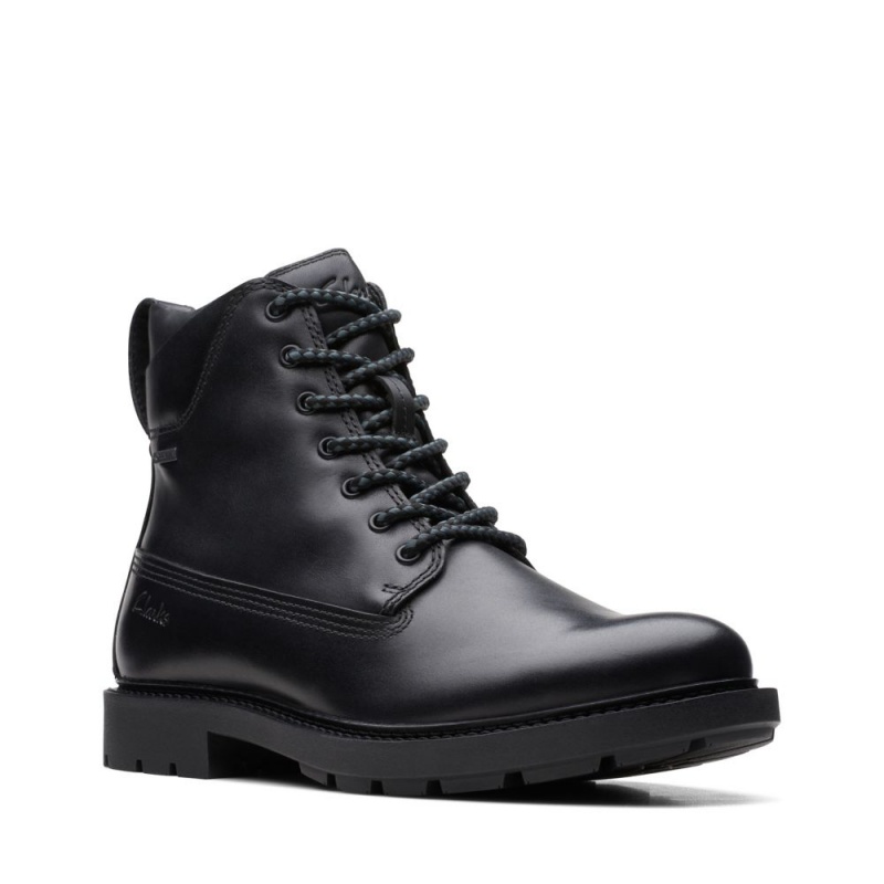 Clarks Craftdale 2 Hi GORE-TEX Μποτακια ανδρικα μαυρα | GR154897