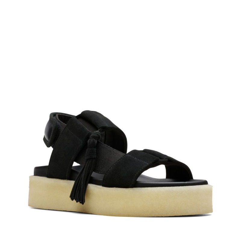 Clarks Crepe Sandal Σανδαλια γυναικεια μαυρα | GR106947